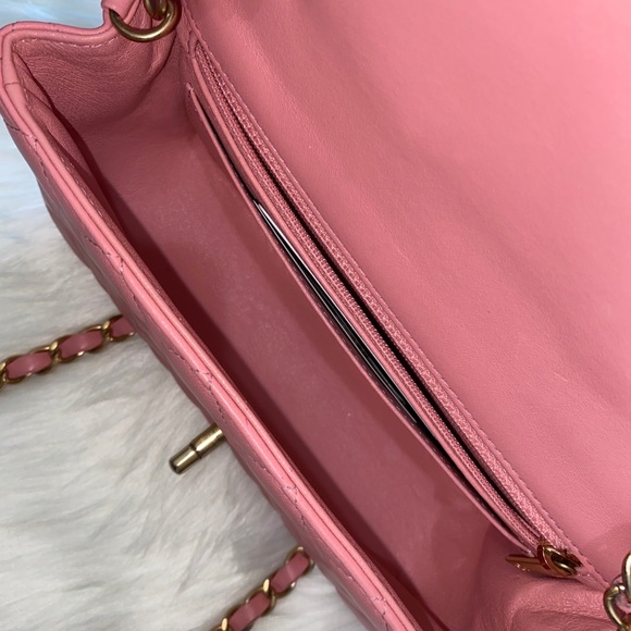 Chanel 19S Pink Mini Flap with Antique GHW - Picture 16 of 16